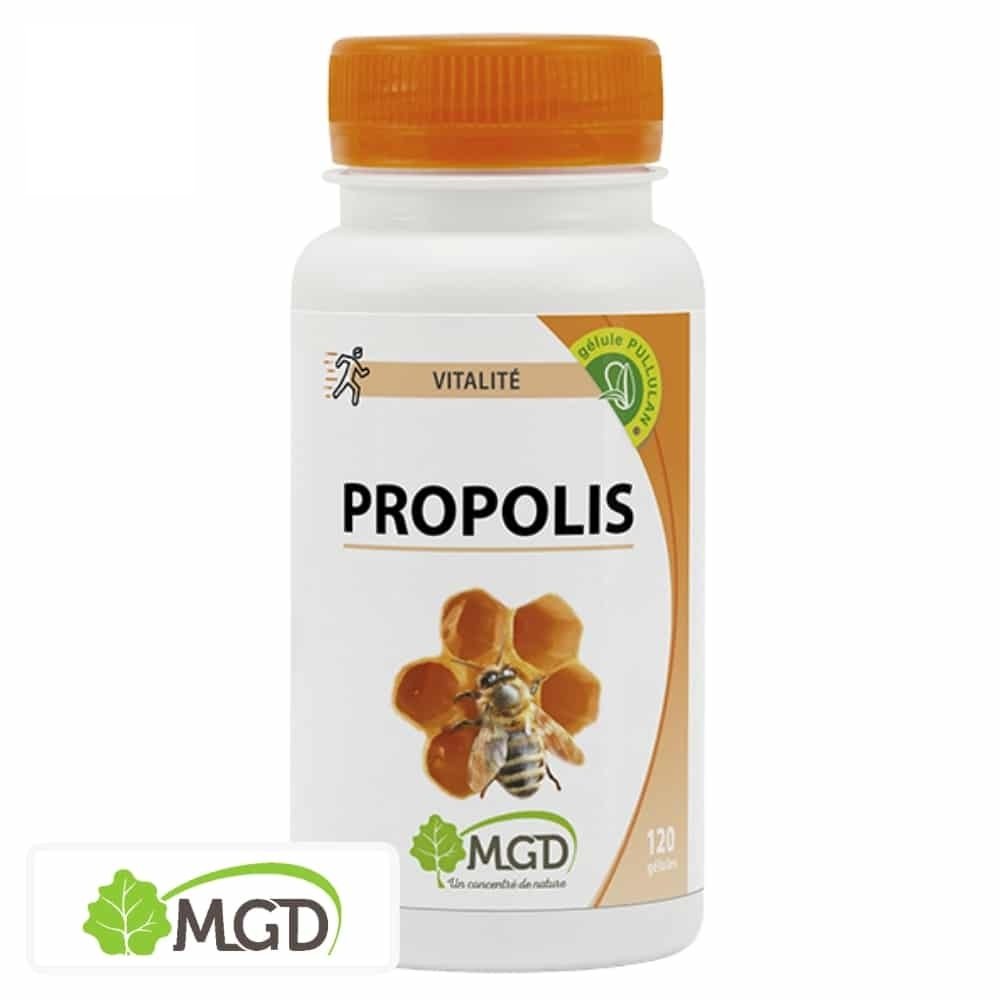 mgd nature – vitalite propolis – 120 gelules
