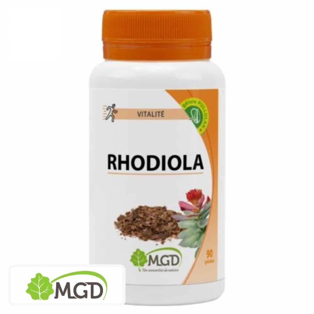 mgd nature – vitalite rhodiola – 90 gelules