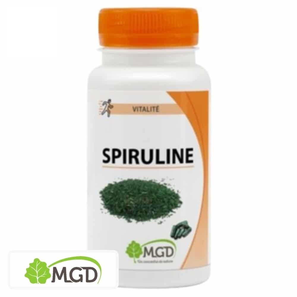 mgd nature – vitalite spiruline – 200 comprimes