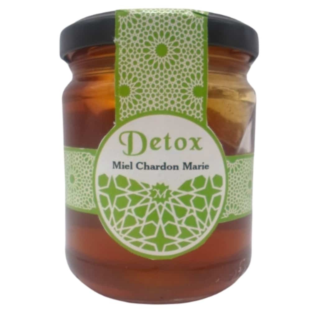 mielii – detox miel chardon marie – 240g