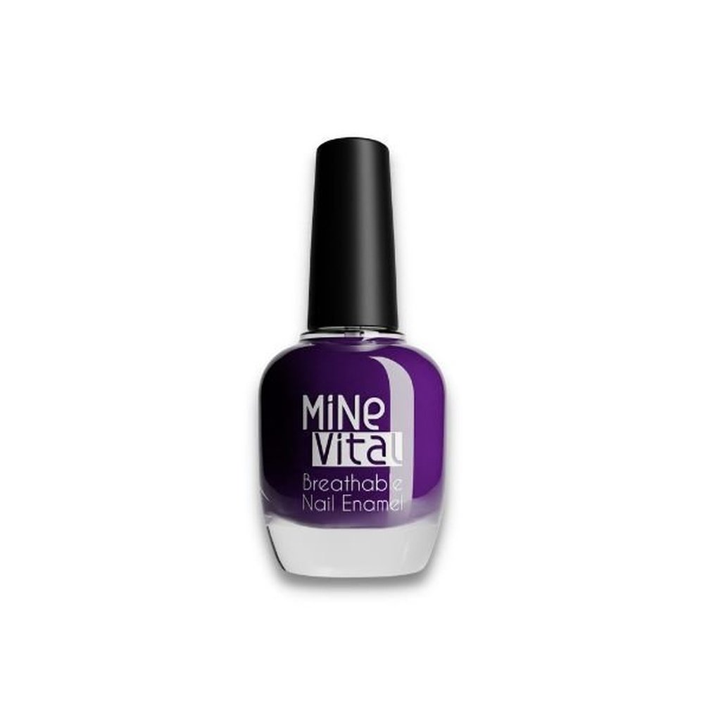 minevital – vernis a ongles n°14 deep purple – 15ml