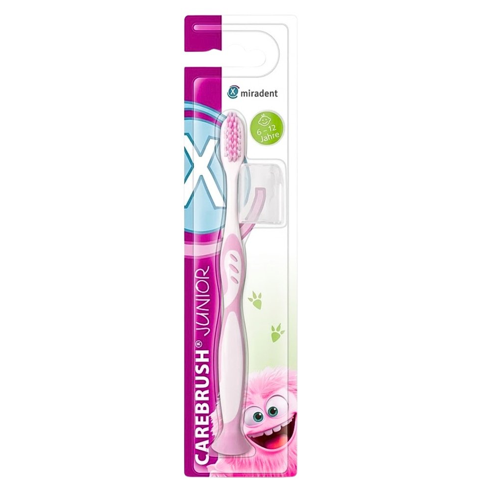 miradent – brosse a dents carebrush juniors rose reference 630 265