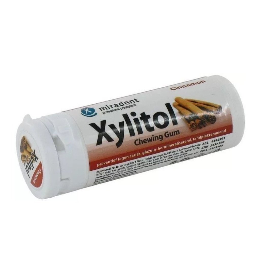 miradent – mira chewing gum cannelle boite 30