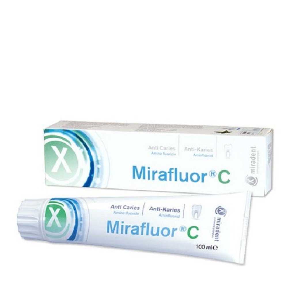 miradent – mirafluor dentifrice – 100ml
