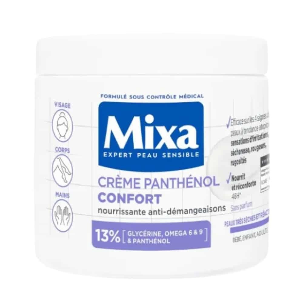 mixa – creme panthenol confort – 400ml