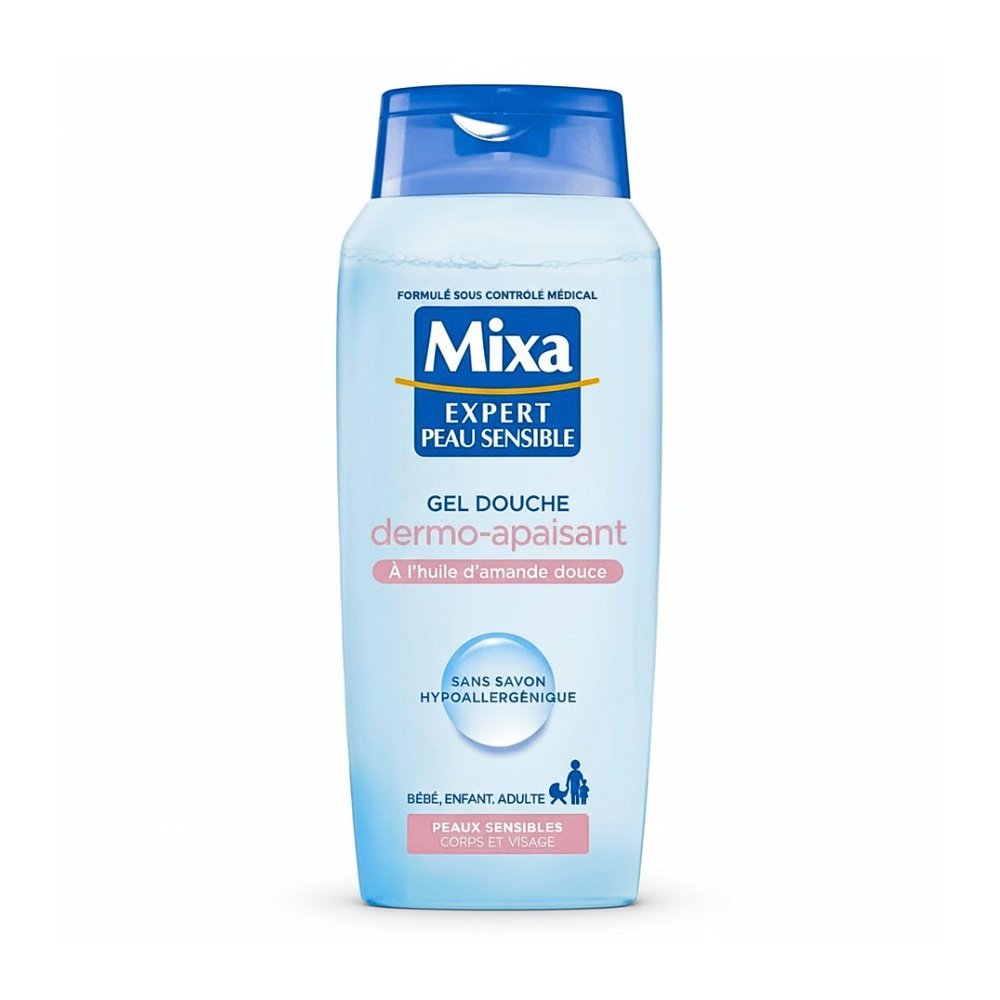 mixa – gel douche dermo apaisante – 400ml