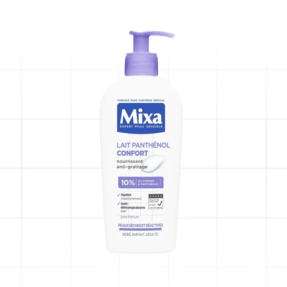 mixa – lait panthenol confort – 250ml