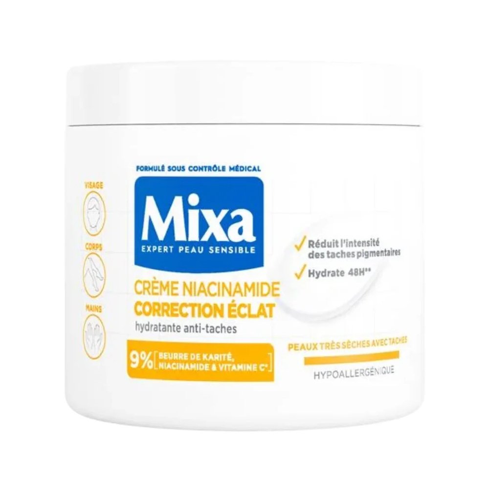mixa – niacinamide correction eclat – 400ml