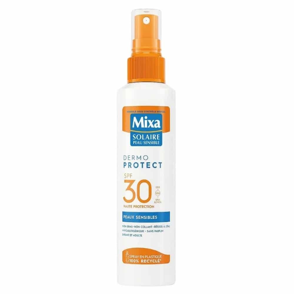 mixa – solaire adult spray peaux sensibles spf30+ – 150ml