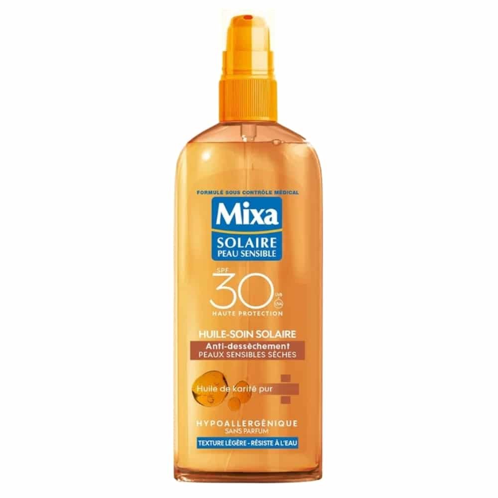 mixa – solaire huile soin solaire spf30+ – 150ml