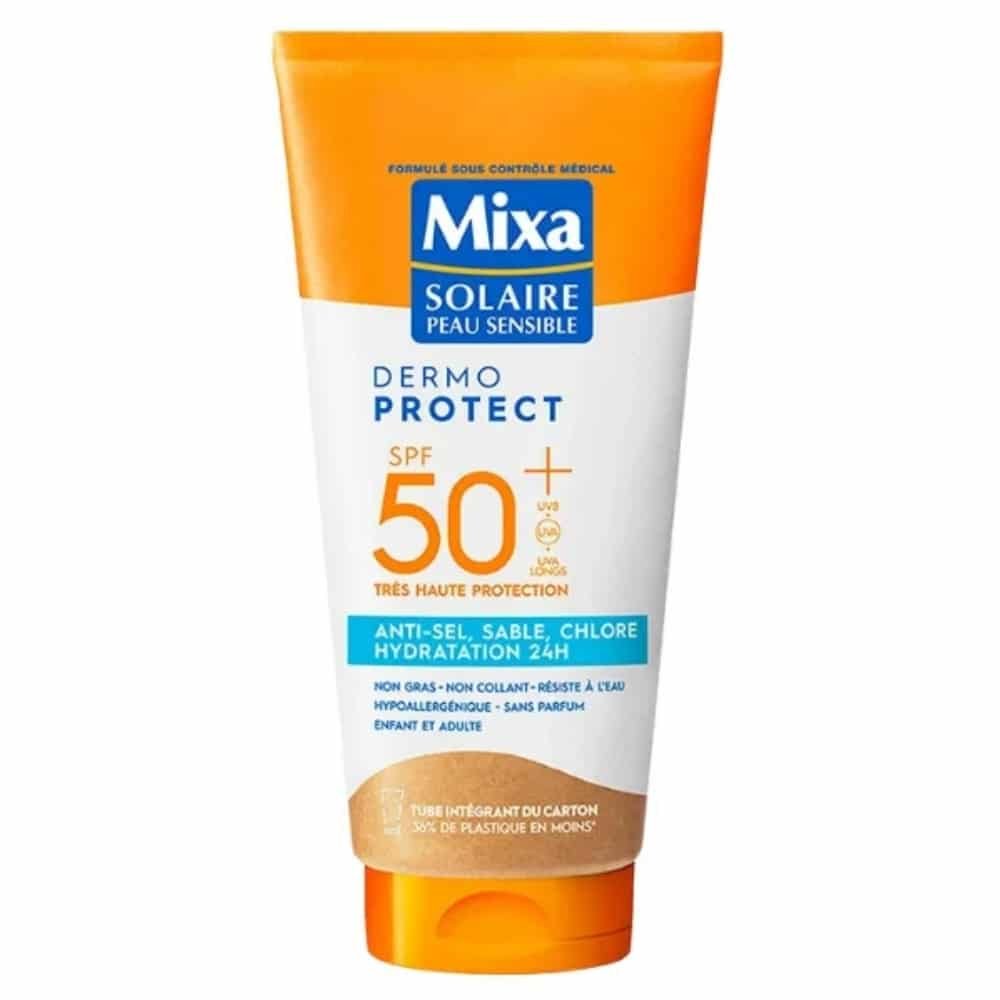 mixa – solaire lait anti sable spf50+ – 175ml