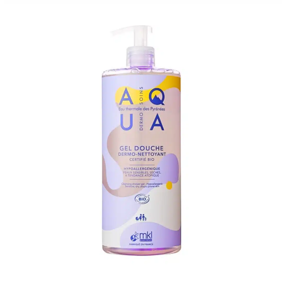 mkl – aqua gel de douche dermo nettoyant – 1l