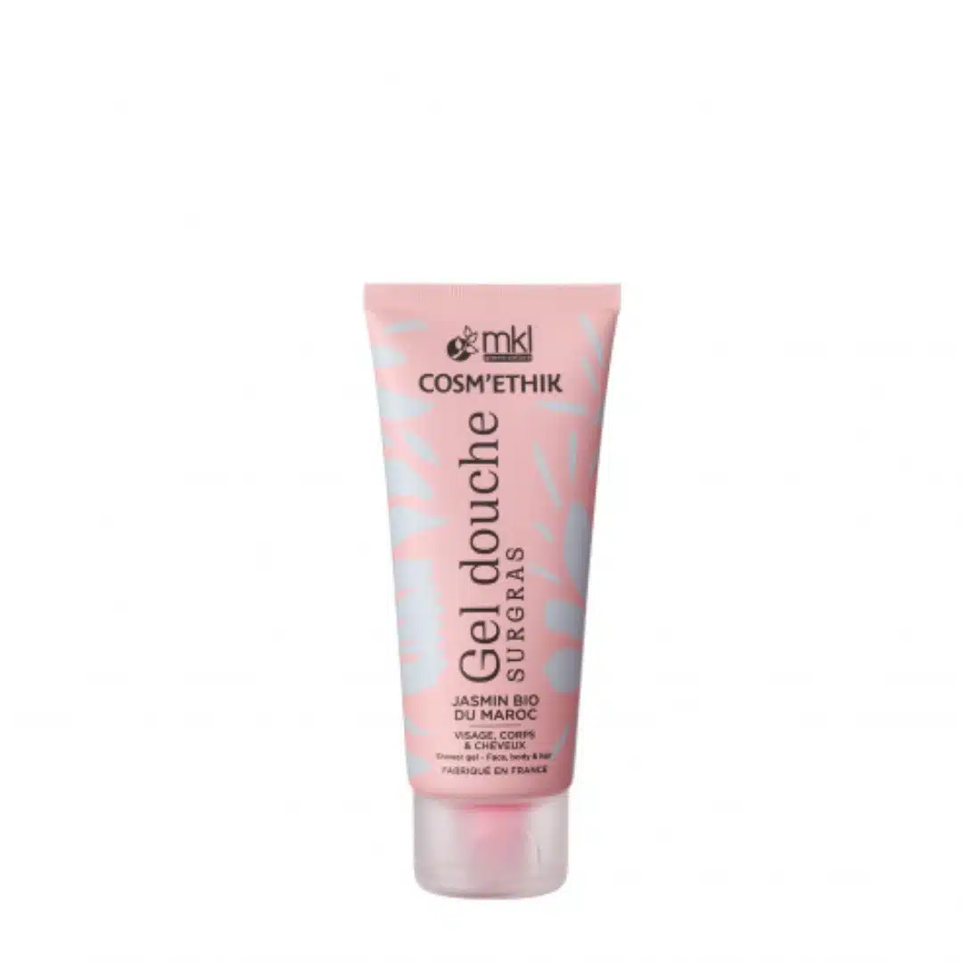 mkl – cosmethik gel douche jasmin bio du maroc – 200ml