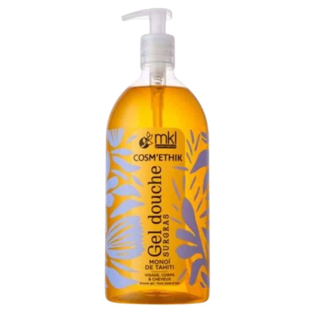 mkl – cosmethik gel douche monoi des iles bio – 1l
