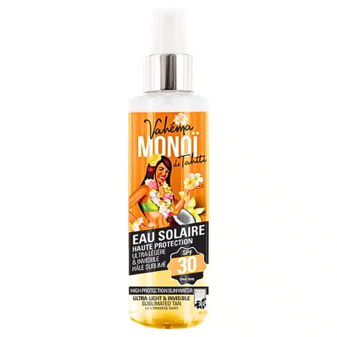 vahema monoi – eau solaire spf30 – 140ml