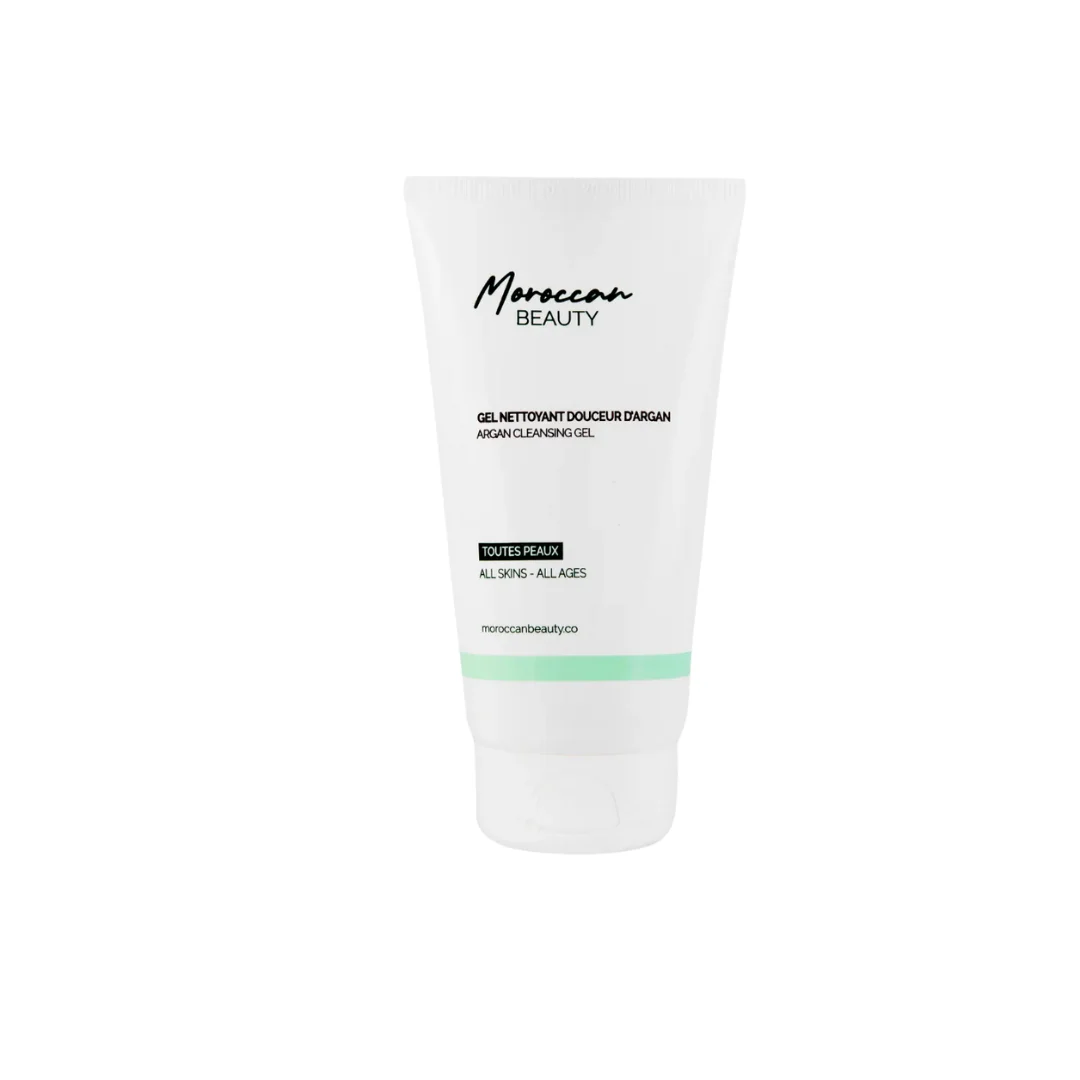 moroccan beauty – gel nettoyant douceur d’argan – 150ml