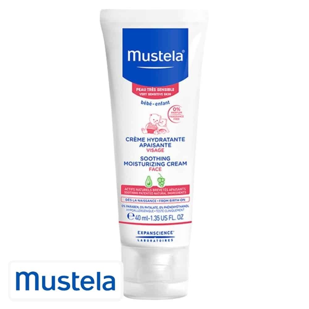 mustela – bebe enfant creme hydratante apaisante – 40ml