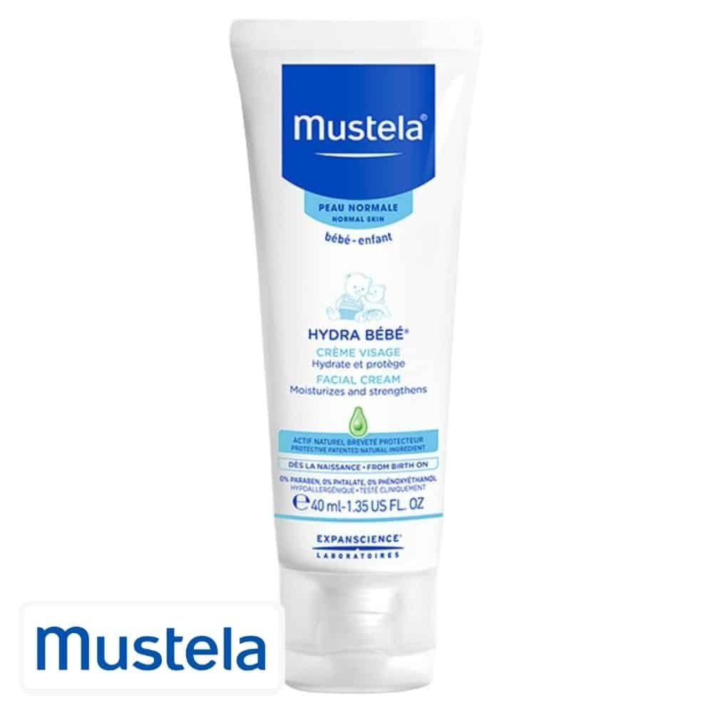 mustela – bebe enfant hydra bebe creme visage – 40ml
