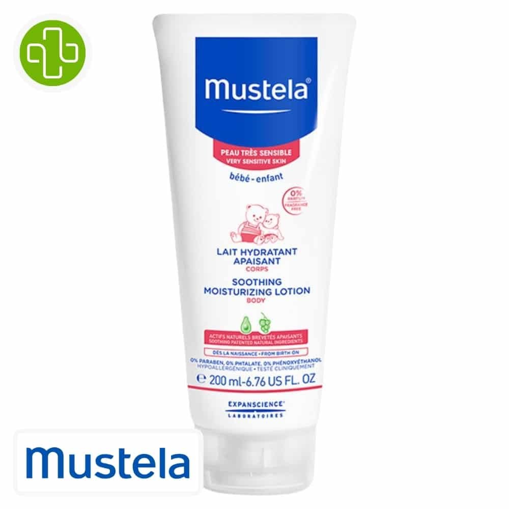 mustela – bebe enfant lait hydratant apaisant – 200ml