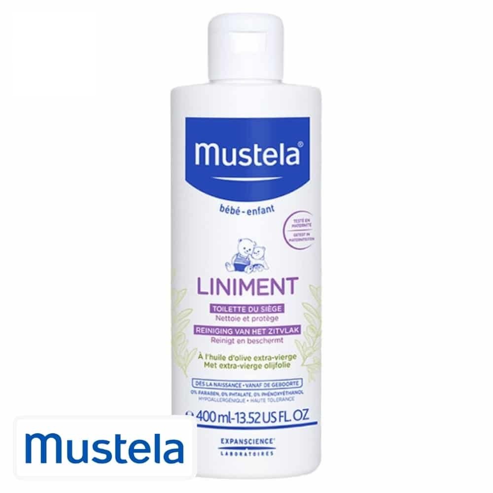 mustela – bebe enfant liniment toilette du siege – 400ml