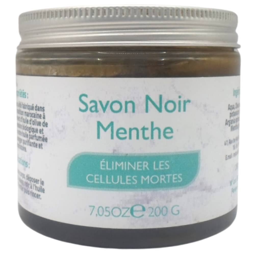 my taklidi – savon noir menthe – 200g