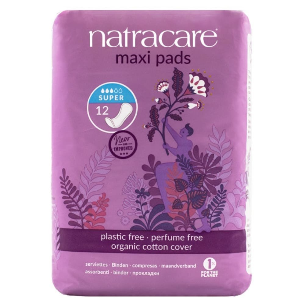 natracare – serviettes ultra extra – super – bio – 10u
