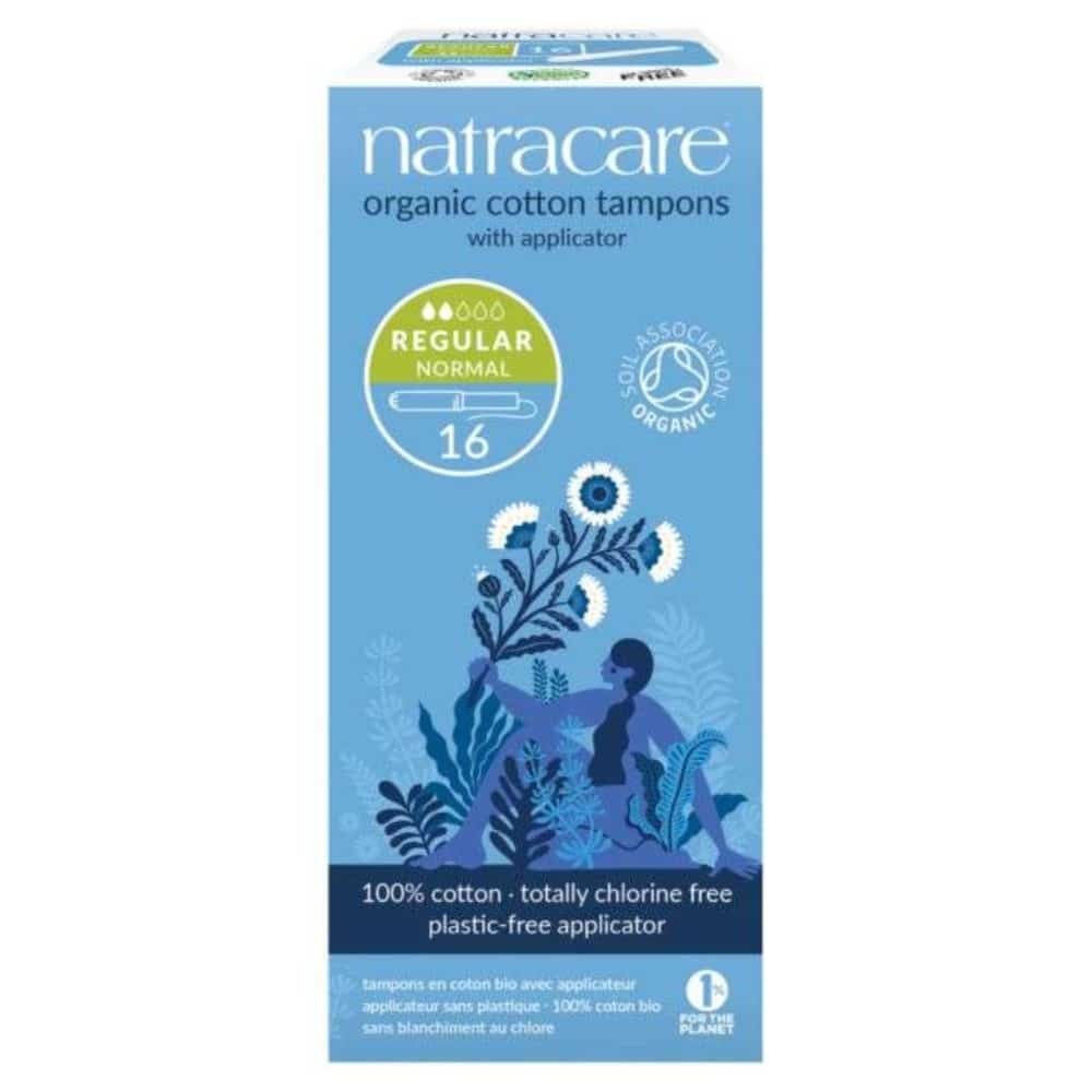 natracare – tampons – normal – avec applicateur bio – 16u