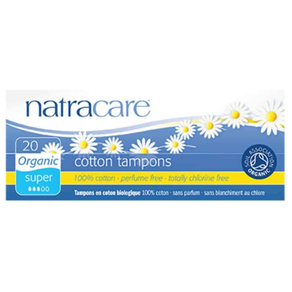 natracare – tampons – super – bio – 20u