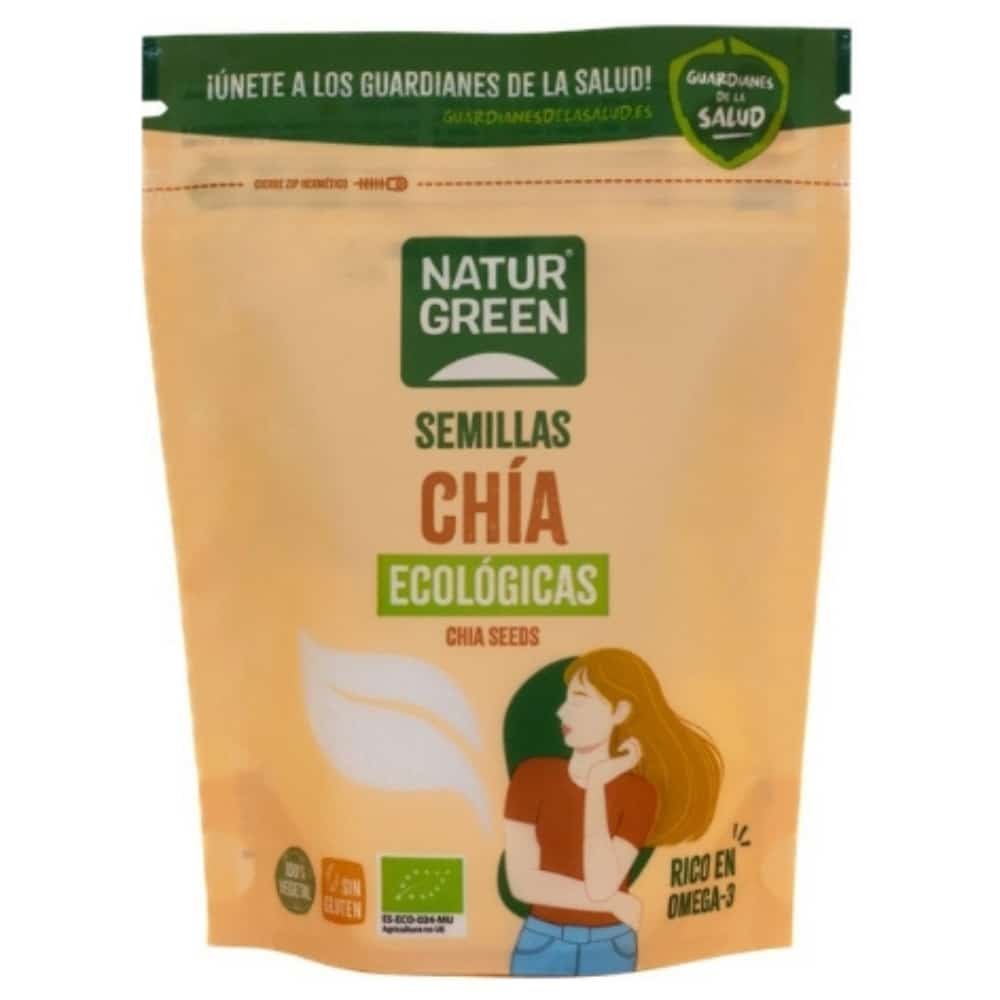 natur green – graines de chia bio – 200g