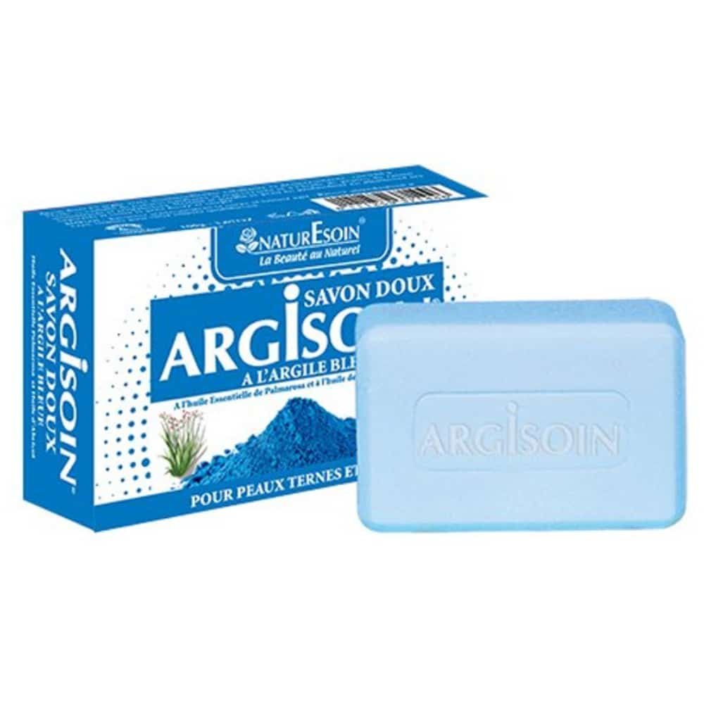 naturesoin – argisoin savon doux a l’argile bleue – 125g