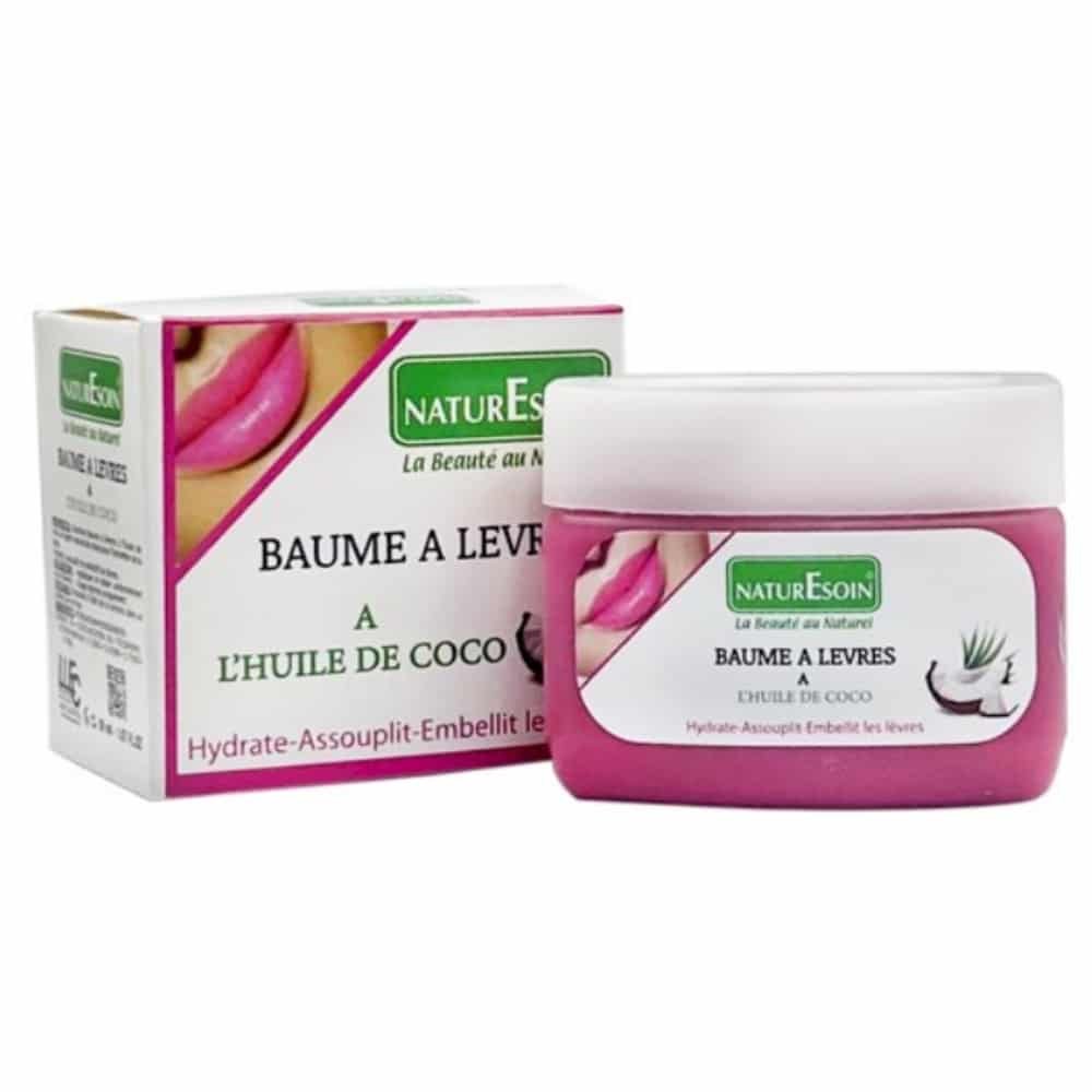naturesoin – baume a levres huile de coco – 50ml