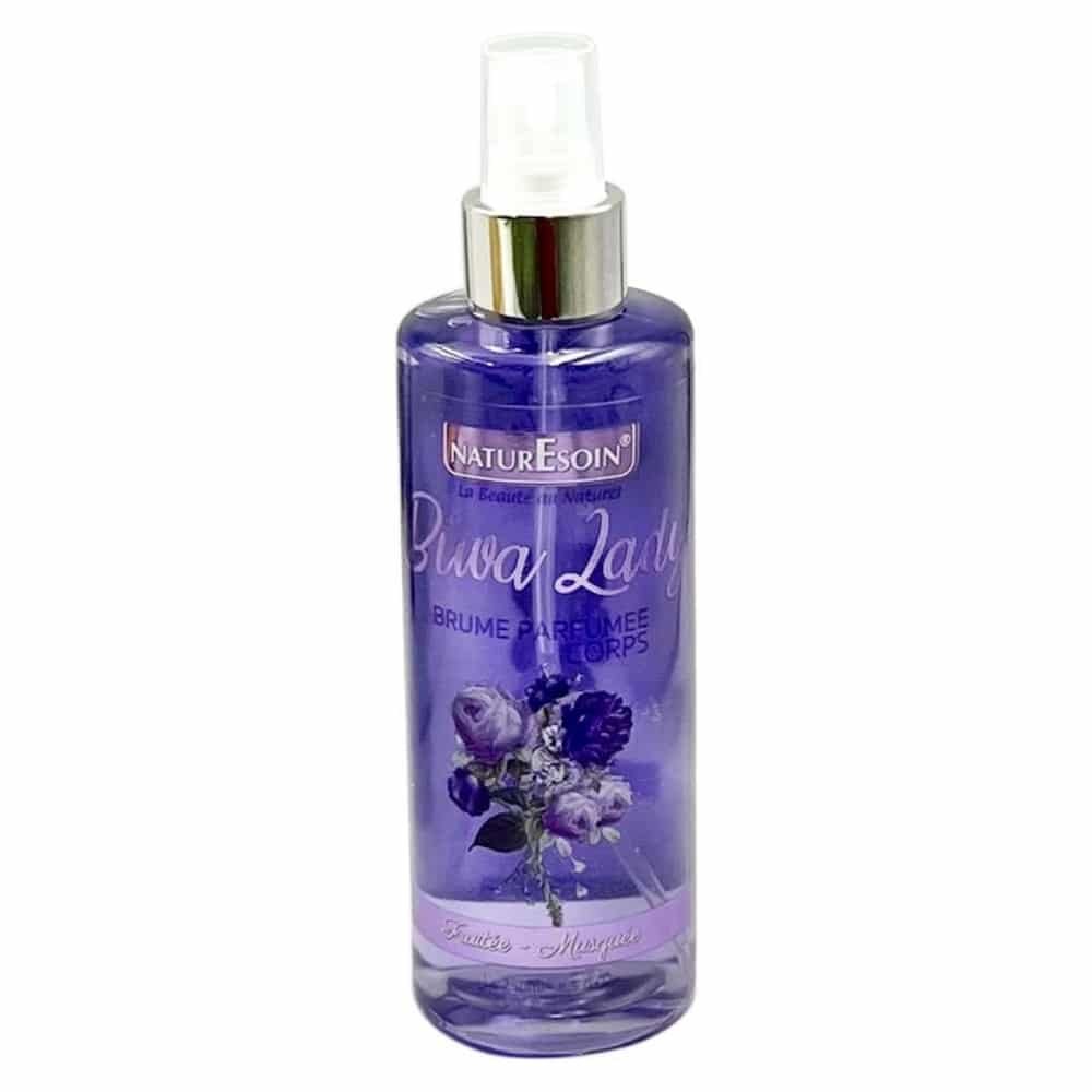 naturesoin – biwa lady brume parfumee corps fruitee et musquee – 250ml