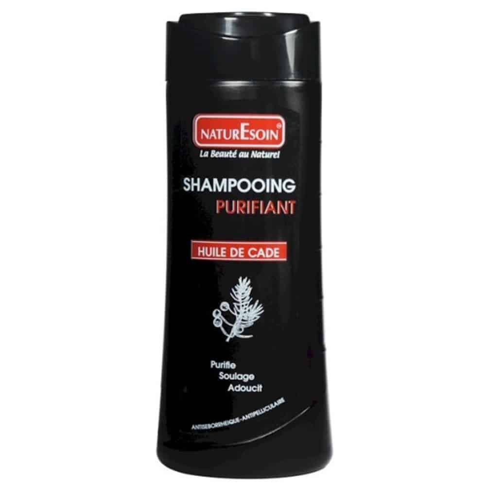 naturesoin – shampoing purifiant a l’huile de cade – 250ml