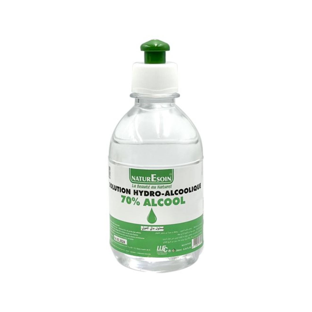naturesoin – solution alcool 70% 250ml