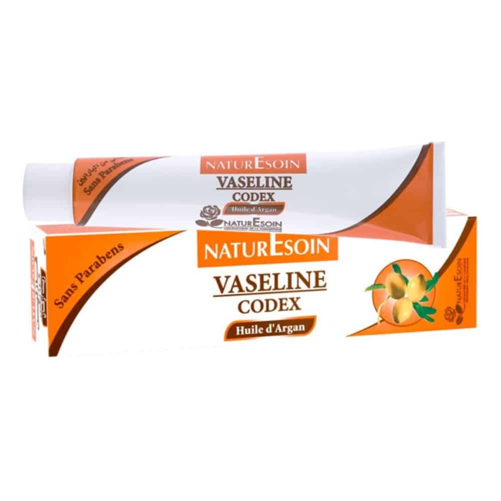naturesoin – vaseline codex a l’huile d’argan – 45g