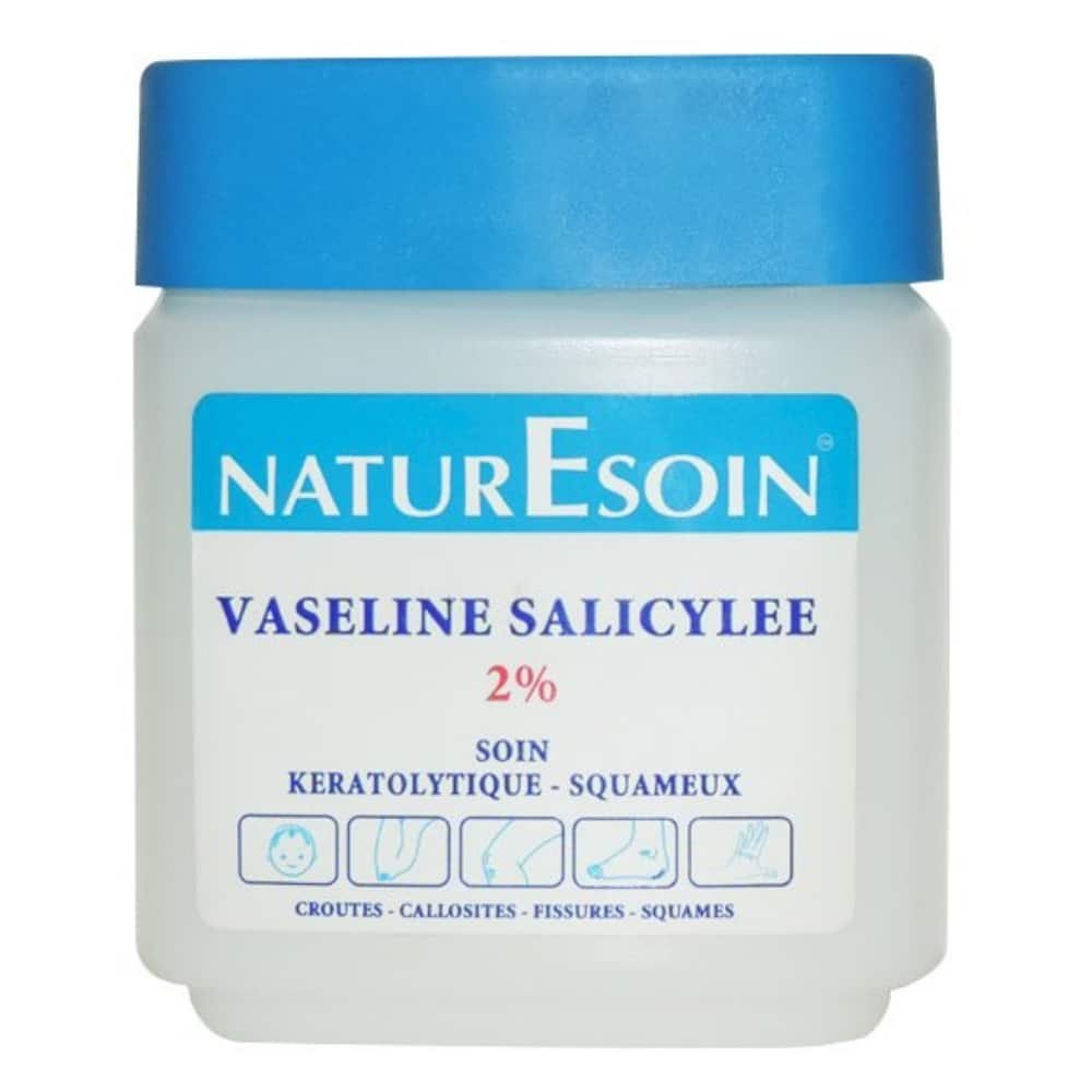 naturesoin – vaseline salicylee 2% soin keratolytique squameux – 120ml