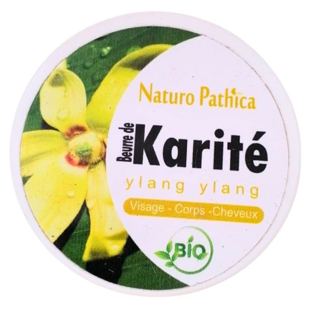 naturo pathica – beurre de karite ylang ylang bio – 250g
