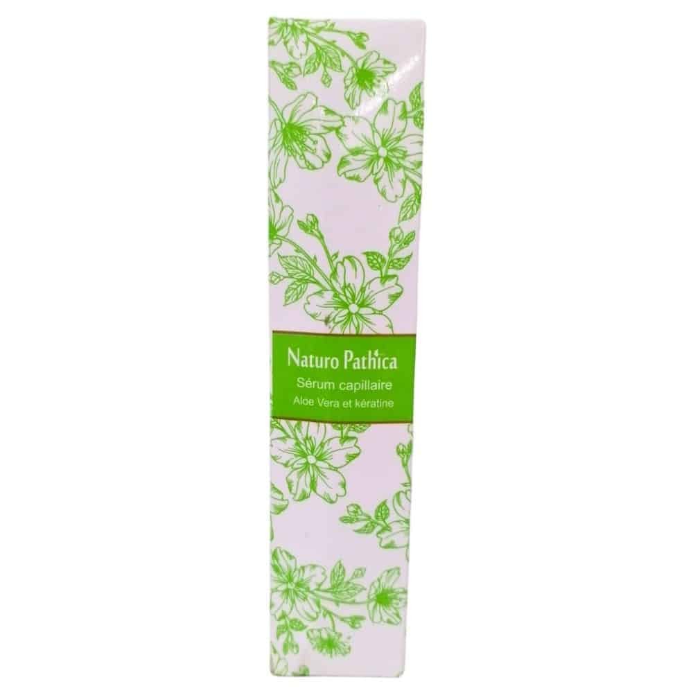 naturo pathica – serum capillaire aloe vera et keratine – 50g