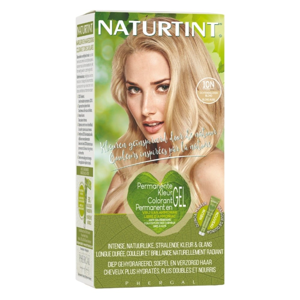 naturtint – coloration capillaire permanente – 150ml – 10n – blond aube