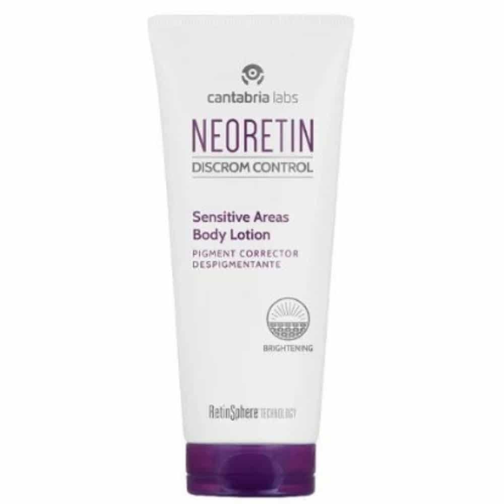 neoretin – discrom control lotion corporelle depigmentante zones sensibles – 100ml