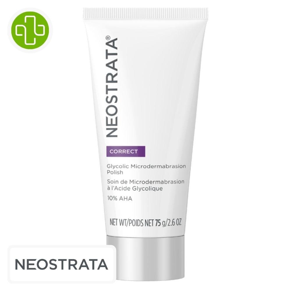 neostrata – correct soin de microdermabrasion a l’acide glycolique – 75g