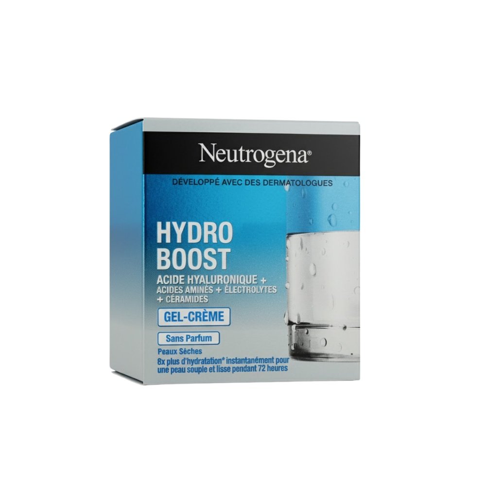 neutrogena – hydro boost gel creme peaux seches – 50ml