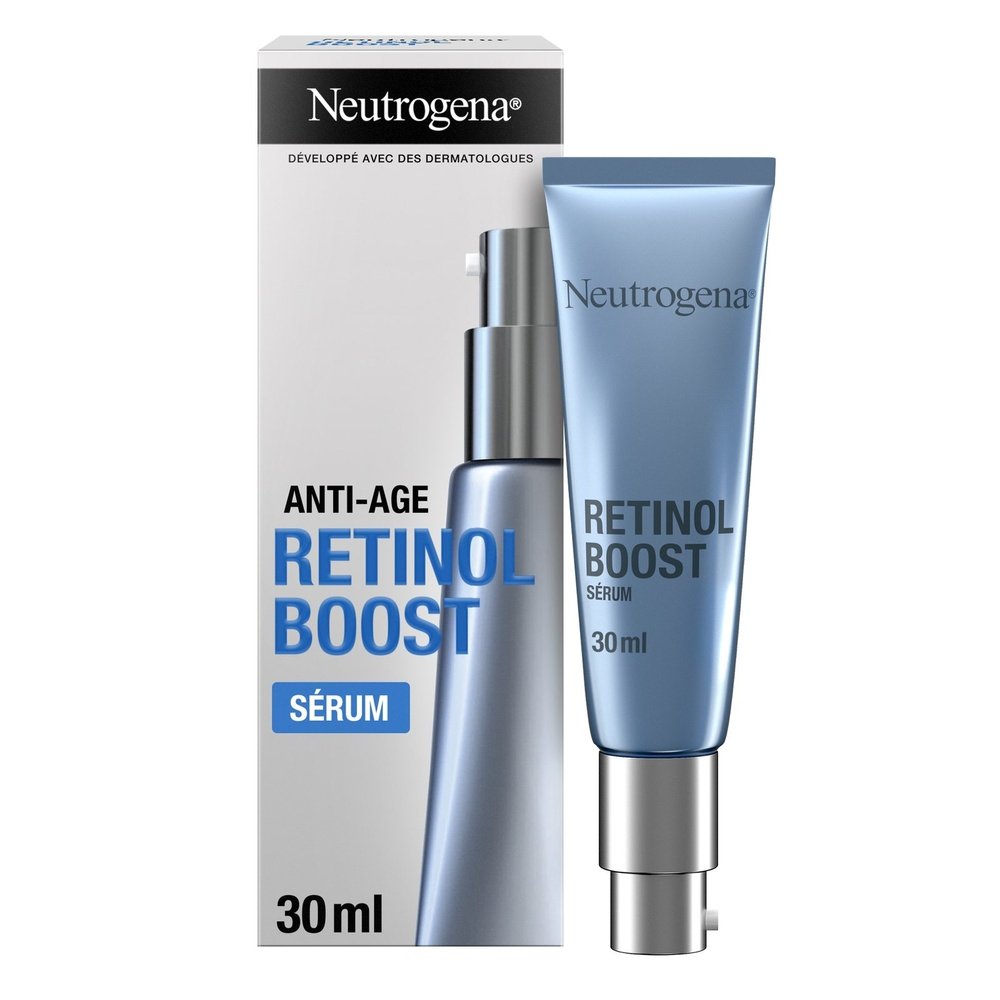 neutrogena – retinol boost serum visage anti age anti rides – 30ml