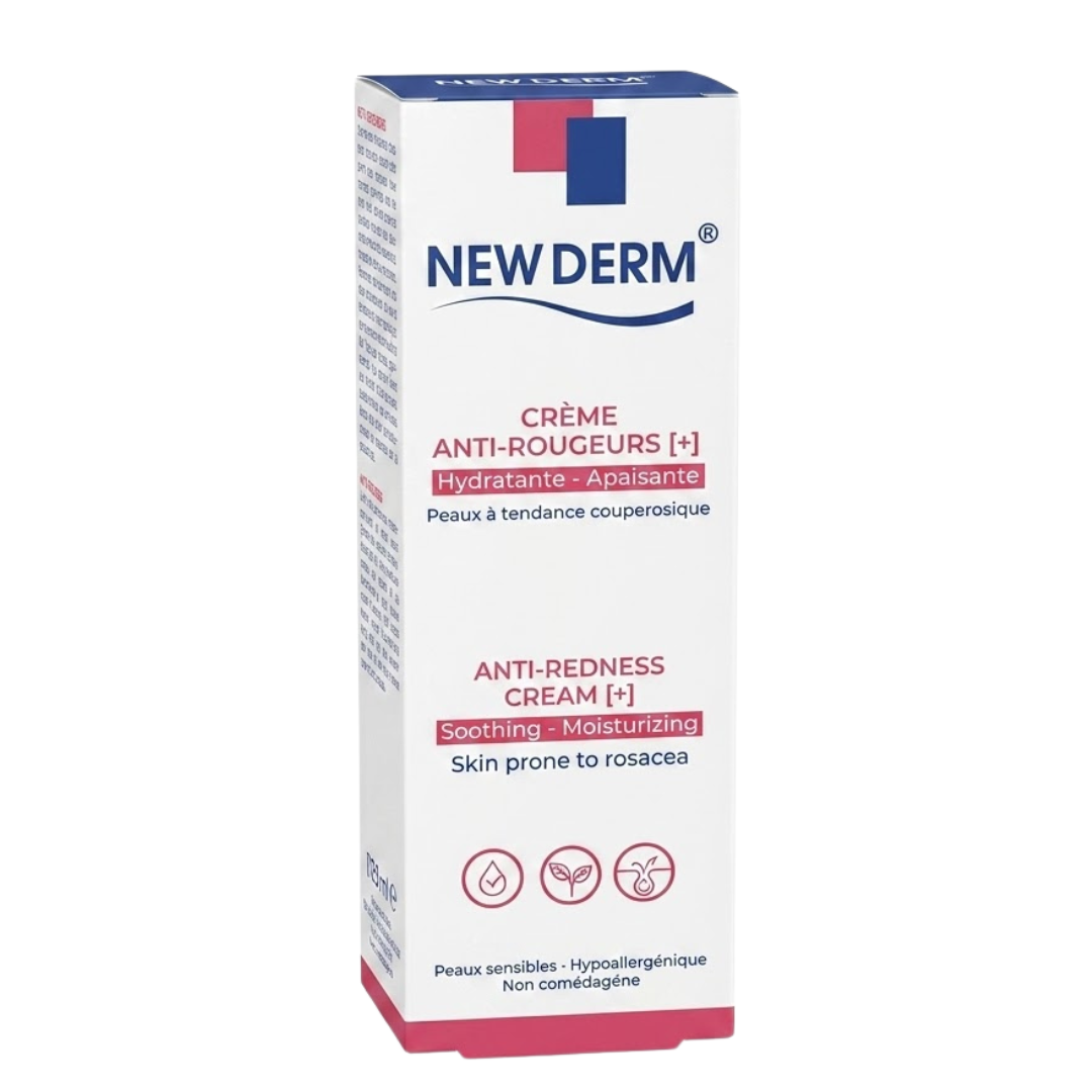 new derm – creme anti rougeurs+ 40ml