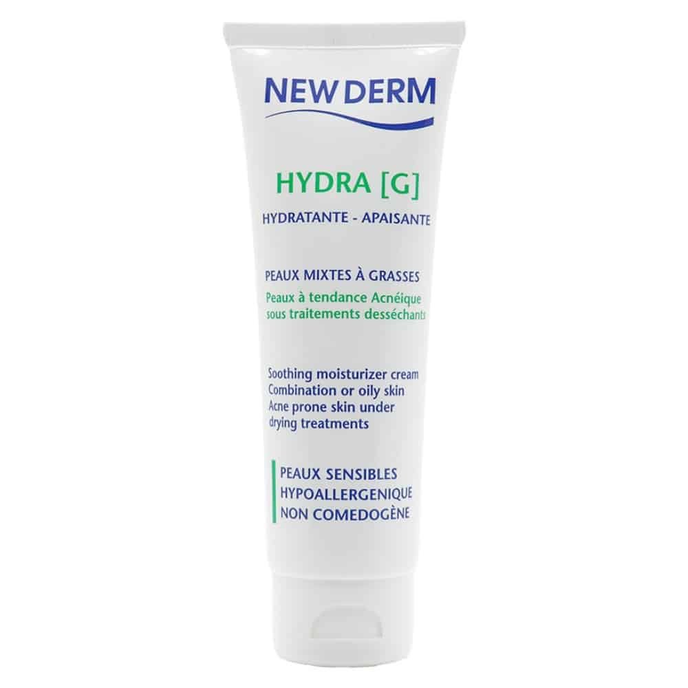 new derm – hydra (g) creme hydratante apaisante – 50ml