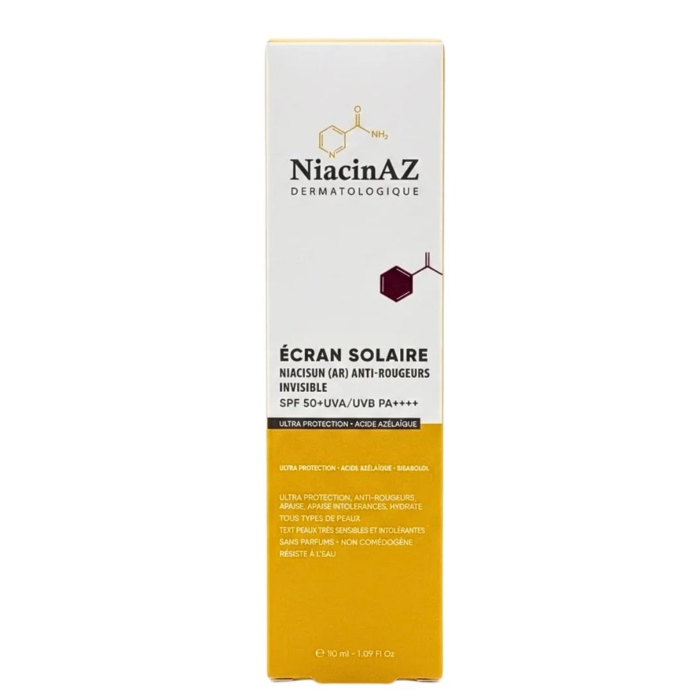 niacinaz – niacisun anti rougeurs invisible spf50+ – 50ml