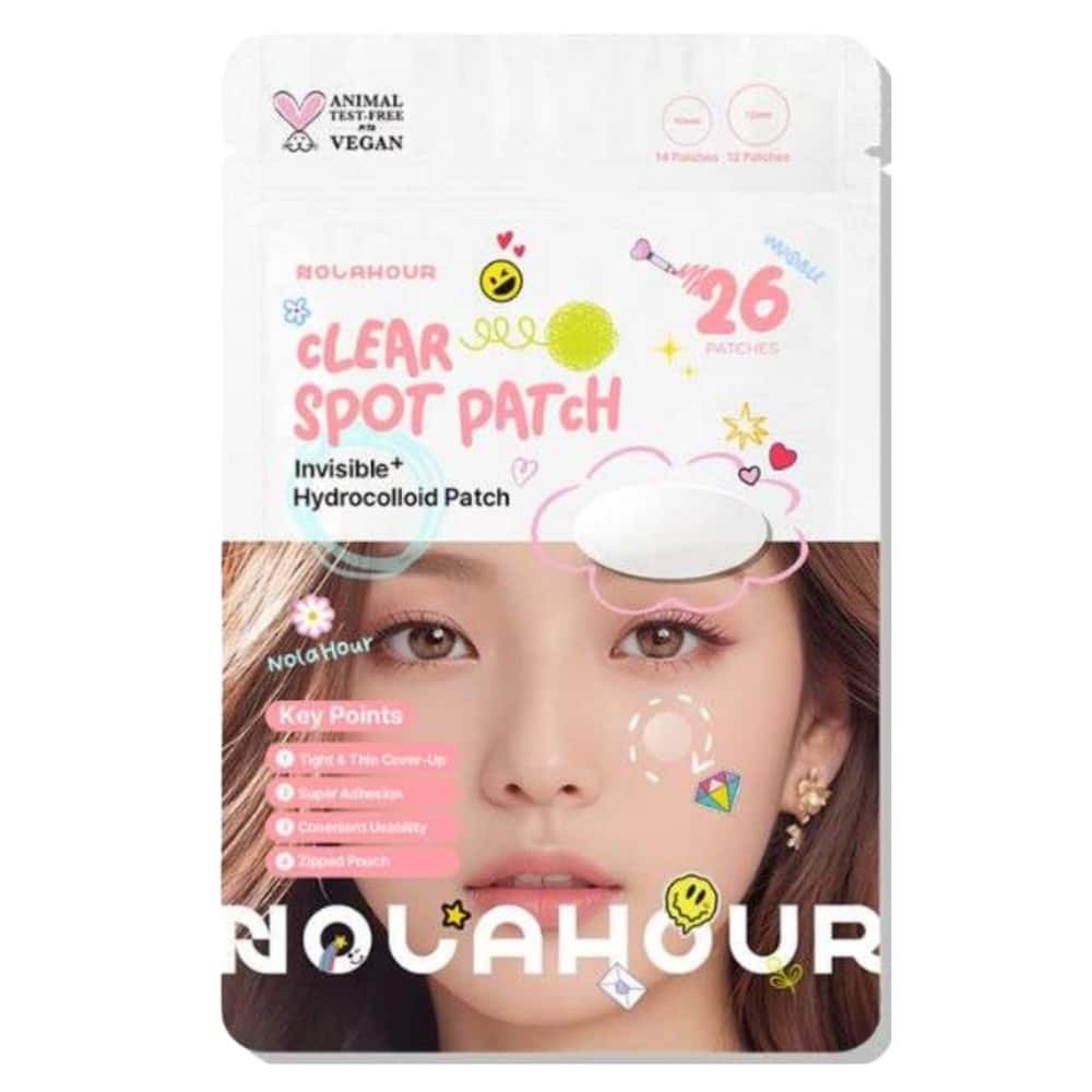 nolahour – clear spot patch(26patches)
