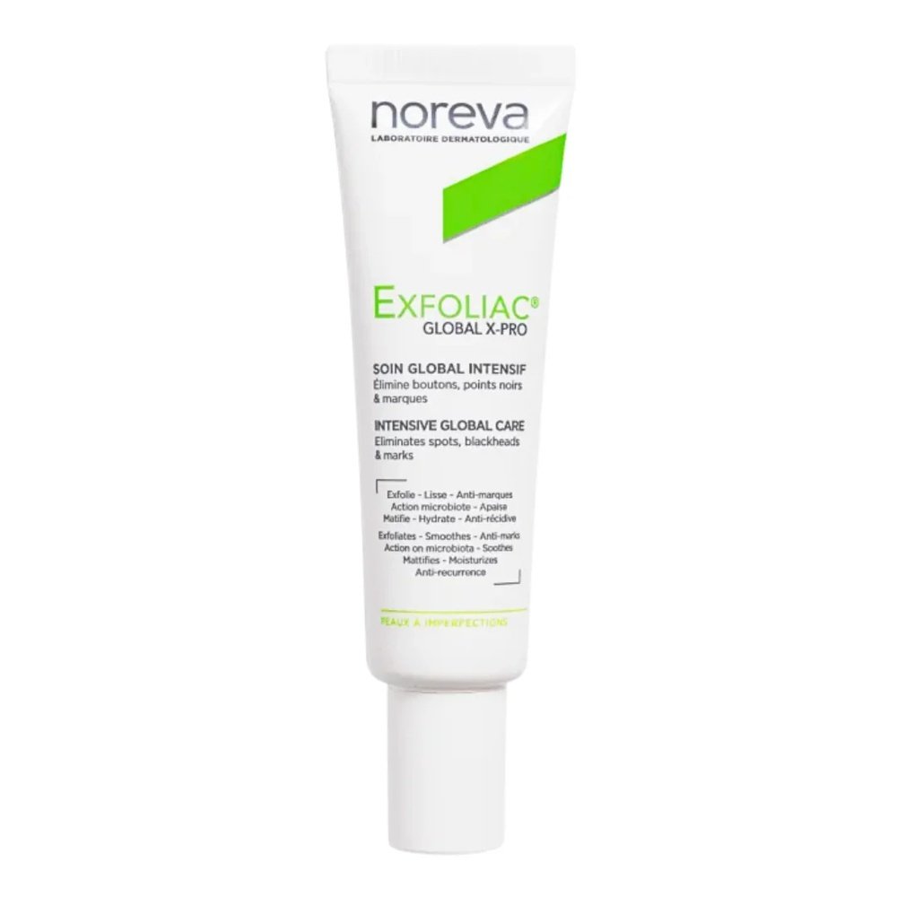 noreva – exfoliac global x pro soin global instensif – 30ml