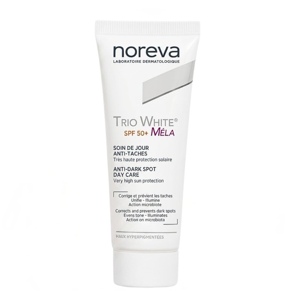 noreva – trio white mela soin de jour anti taches spf50+ – 50ml