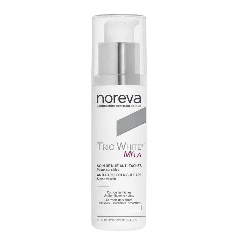noreva – trio white mela soin de nuit anti taches – 50ml